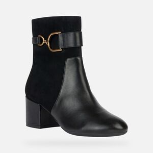 Geox Eleana medium heel ankle boot size EU 38.5 US 8.5